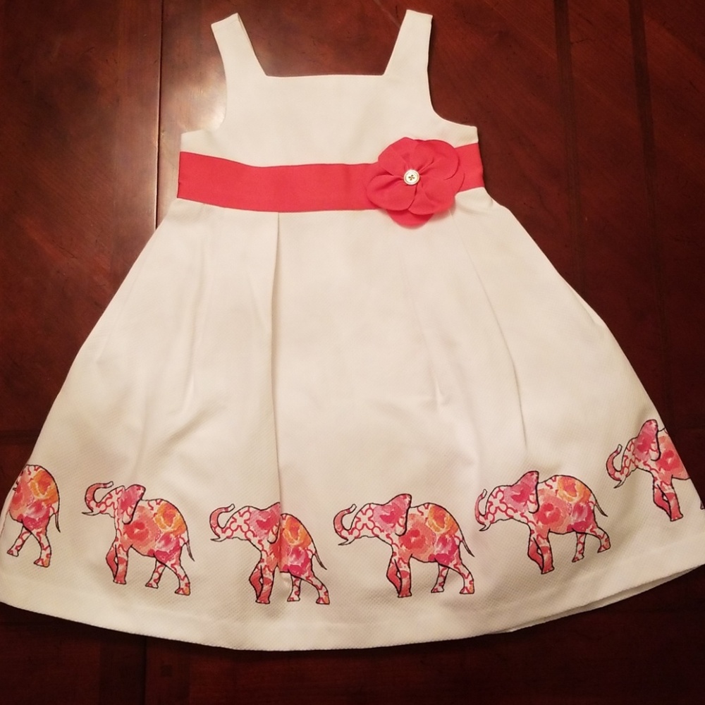 Elephant print dress